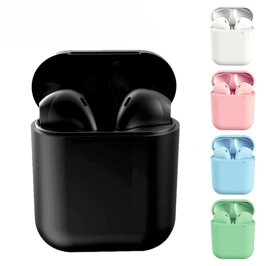 InPods I12 Bluetooth Earphone 5.0 Беспроводные наушники Наушники-вкладыши Спортивная гарнитура с микрофоном