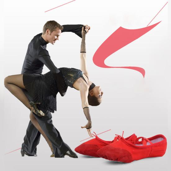 DYS для детей и взрослых, парусиновая балетная танцевальная обувь, пуанты, танцевальная гимнастическая обувь