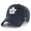 Casquette Réglable - 47 Brand - CLEAN UP - Toronto Maple Leafs - 100% Coton - Bleu Navy