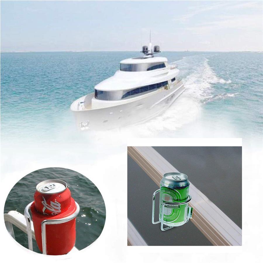2 Подстаканника-кольца из нержавеющей стали для лодки, для морской яхты, грузовика, дома на колесах, чемпионата мира