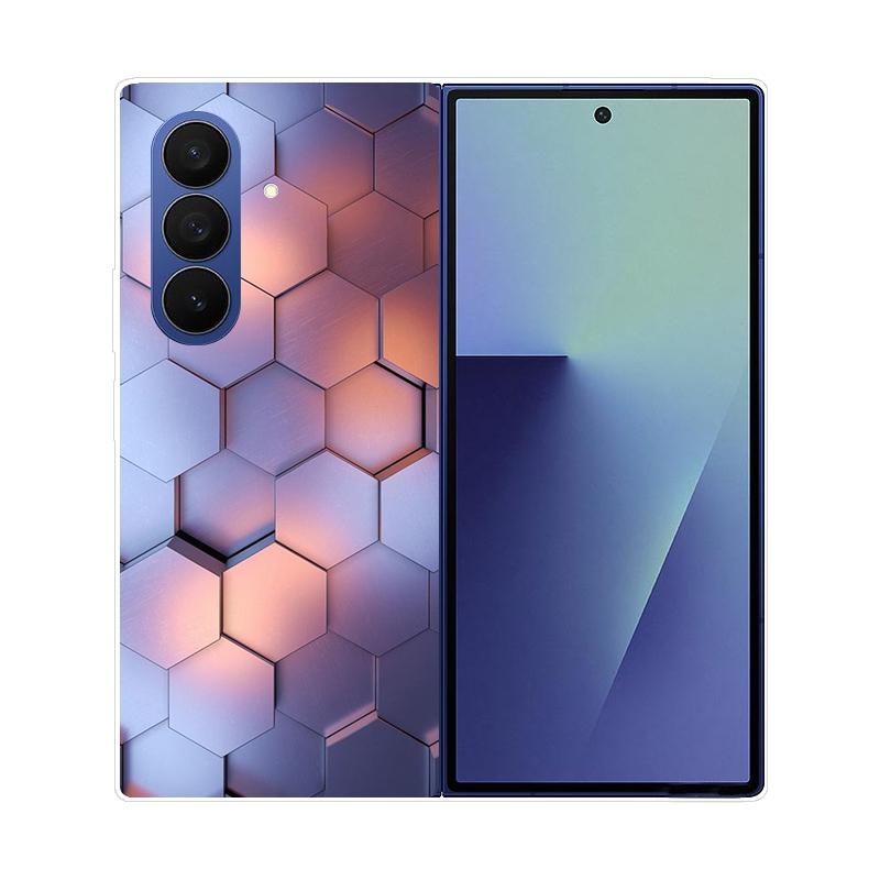 Для Samsung Galaxy Z Fold 7 Fold7 Чехол Роскошный Складной Ударопрочный Защитный Funda для Samsung Galaxy Z Fold 7 Жесткая Задняя Крышка из Поликарбоната