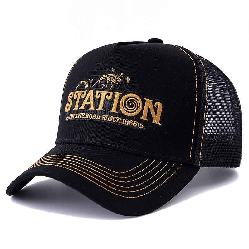 Унисекс сетчатая кепка дальнобойщика летняя дышащая кепка с вышитым буквенным узором уличная бейсболка