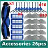 For Anker Eufy RoboVac G10 G20 G30 Hybrid Edge Verge Spare Parts Accessories Kit Hepa Filter Mop Cloths Main Side Brush Cover