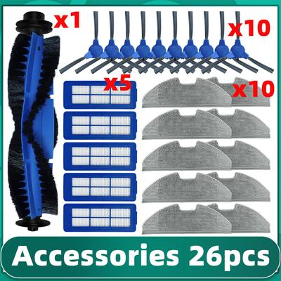 Для Anker Eufy RoboVac G10 G20 G30 Hybrid Edge Verge Комплект Запасных Частей Аксессуары Hepa Фильтр Салфетки для Швабры Основная Боковая Щетка Крышка