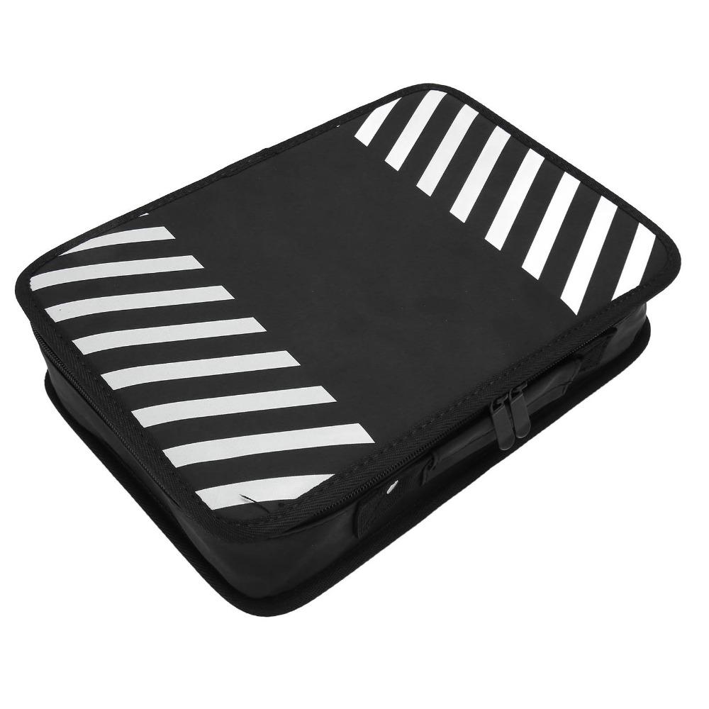 PU Barber Tool Bag Spacious Design Storage Organizer Hair Cutting Grooming Kit Travel Use
