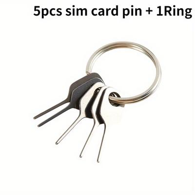 5 шт./компл., игла для извлечения SIM-карты, держатель лотка для SIM-карты, игла для извлечения SIM-карты для мобильного телефона, инструмент для извлечения SIM-карты, игла