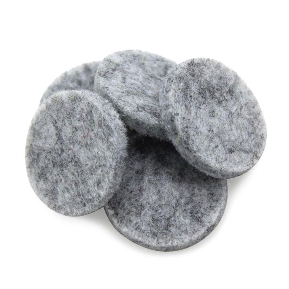 100pcs Colorful Round Aromatherapy Felt Pads Trendy Aromatherapy Replacement Pads