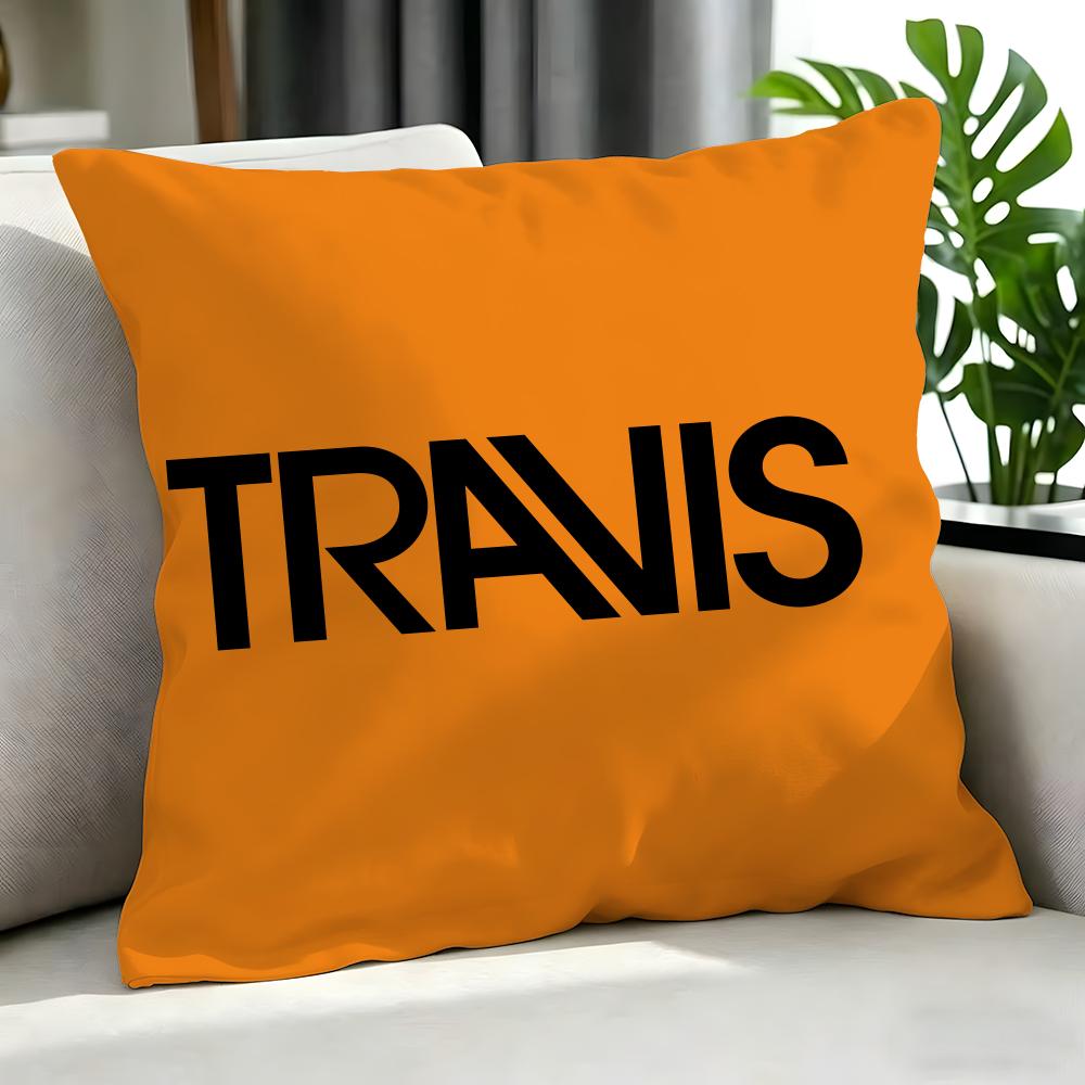 Rock Travis Cushion Cover Cushion Cover Set 4Pcs 50X50 45X45 40X40 Pillowcase Decorative Sofa Home Decor