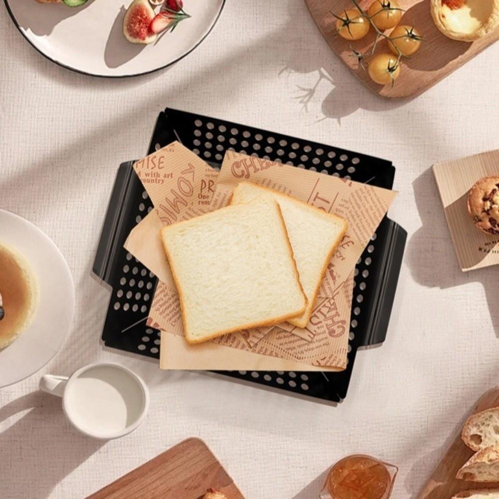 Large Capacity Barbecue Grill Pan Non-Stick Coated Roasting Fish Plate Grill Basket  Picnic