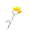 Pin Carp Fishing Rig Tackle Fishing Maggot Clip Bait Ring Hooks Fishing Bait Ring Maggot Clips