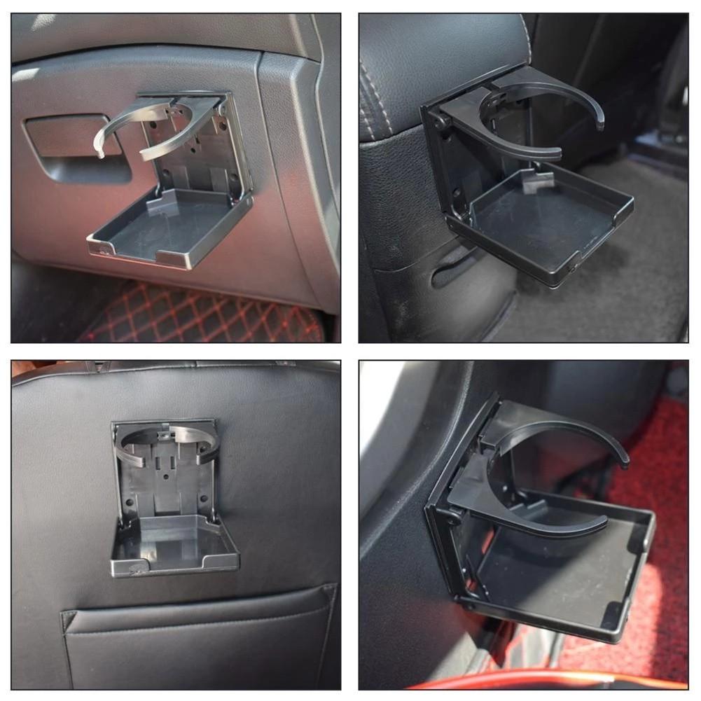 Drink Holder Bottle Cup Holder Interior Beverage Black Boat Camper Can Folding For Car Mount Rack Truck Van 1x
