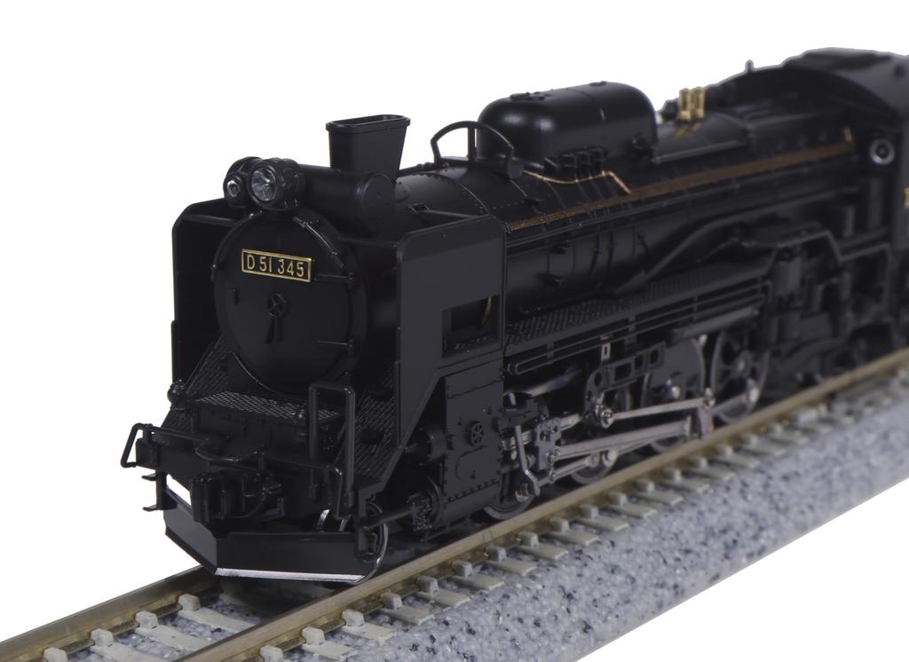 KATO N Gauge D51 Hokkaido Type Giesle Ejector Railway Model Steam Locomotiv 2016-C