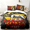 A.S Roma 3pc set Perfect for bedroom use Comfortable bedding set includes a duvet cover and two pillowcases Ideal birthday or Christmas gift