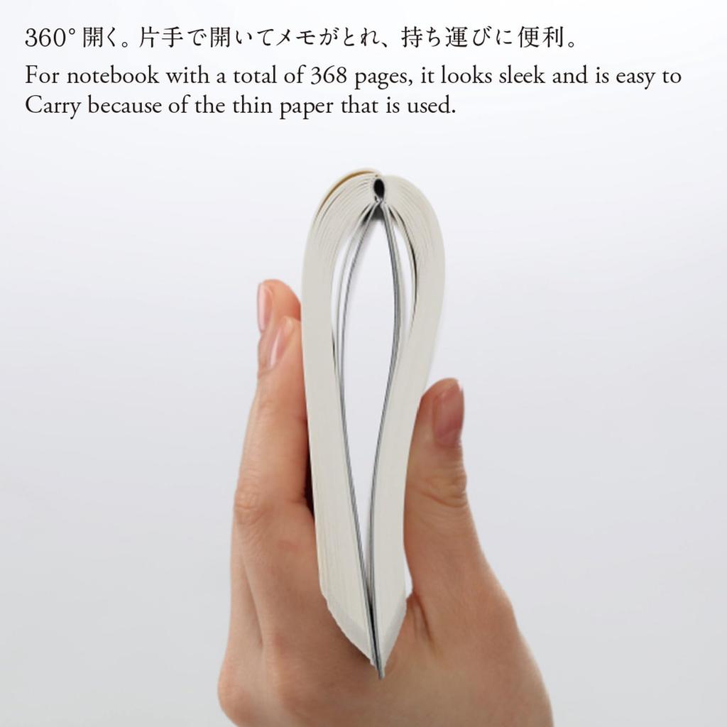 Nitoms S4103 STALOGY Notebook, A6, Squared, 365 Da