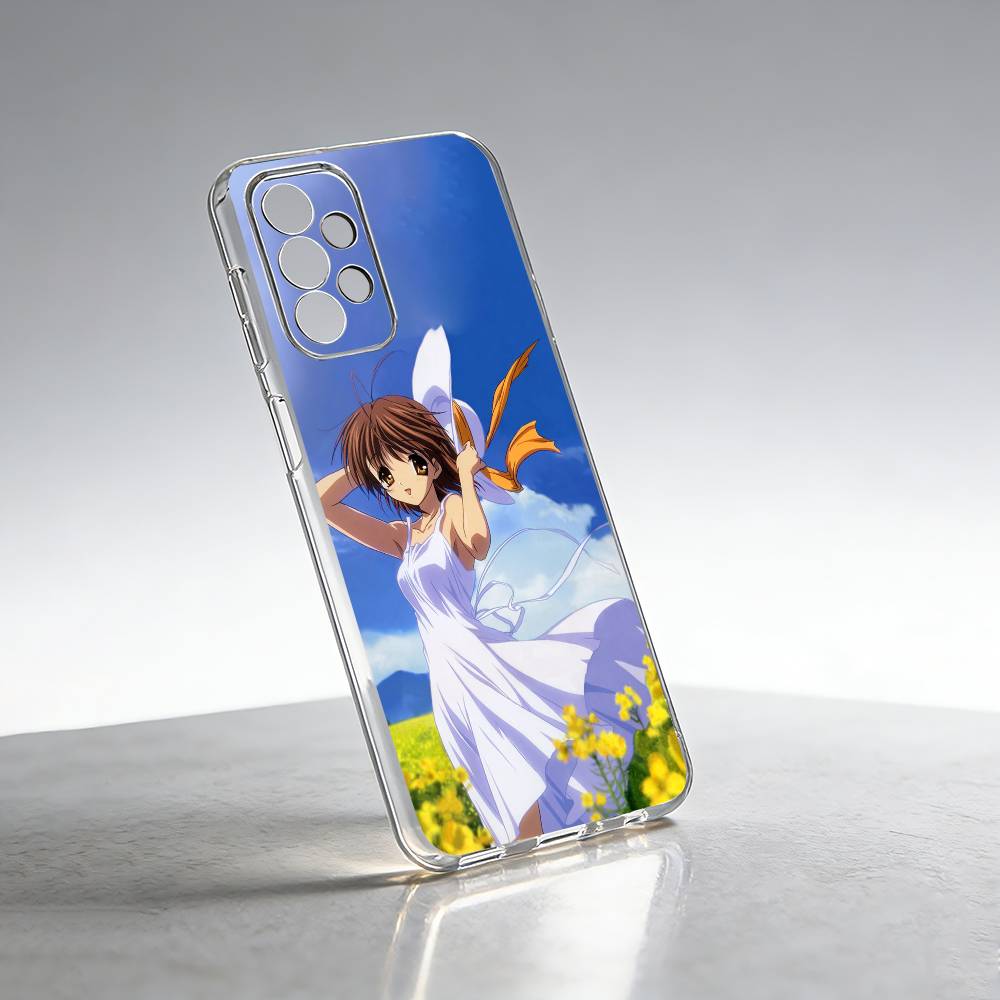 Чехол для телефона Аниме Clannad-d Прозрачный Силиконовый Мягкий Для Samsung S25,S24,S21,S22,S23,S30,Ultra,S20,Plus,Fe