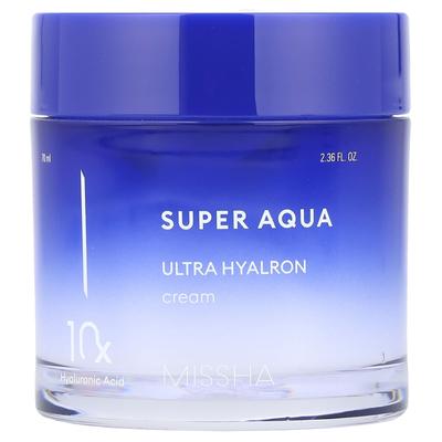 Super Aqua, Ультра Гиалуроновый Крем, 70 мл(2.36 жидких унций)