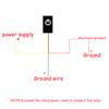 Universal LED Light Symbol DC12V 200mA ON/OFF Switch Latching Car Push Button