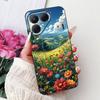 Черный Силиконовый Чехол Для Tecno Pova 7 4G 5G / Pova 7 Pro Pova7 Ultra Neo Funda Дизайн Кошка Цветок Дракон Бампер Мягкая Capa