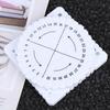 Beading Cord Braiding Disc/Disk Kumihimo Sewing Jewelry Design Board Rope Weaving Handmade Tool