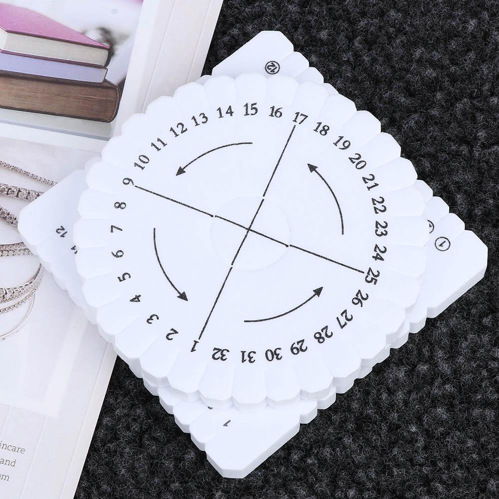 Kumihimo Braiding Disc/Disk Beading Cord Rope Weaving Jewelry Design Board Sewing Handmade Tool