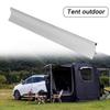 Awning Rail Piping 6mm Double Flap Grey PVC Core Keder Camping/Tent/Awnings/Tents