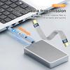 PD 5A 120W Быстрая зарядка Type C на Type C Кабель USB C на Type C Зарядный провод USB-C на USB-C Кабель для быстрой зарядки и передачи данных 40 Гбит/с