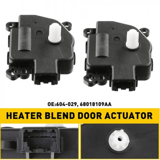 2 шт. Для 2012-2014 Chrysler HVAC 200 Привод заслонки смешивания AC Heater 68018109AA ГОРЯЧЕЕ