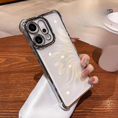 Подходит для чехла для мобильного телефона Opporeno14pro Новый Reno13pro Объектив Полностью закрывающий Чехол-подушка безопасности с четырьмя углами против падения