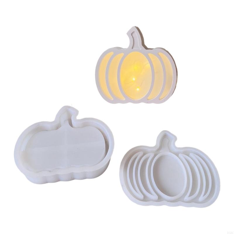 Halloween Pumpkins Silicone Mold Halloween Themed Making Mold For Art Craft Project Making Night Light