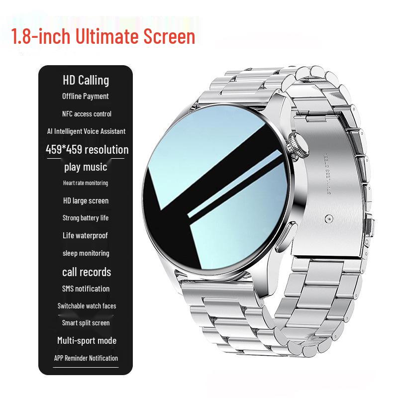 Умные часы Watch8: Новый многофункциональный Bluetooth, водонепроницаемый, NFC-оплата, спорт, музыка T05.