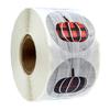 50-500pcs DIY Decorative Labels Halloween Party Favors Supplies Round Halloween Label Sticker Cute Smile Pumpkin Seal Sticker