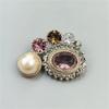 1Pc Exquisite Creative Geometric Brooch Romantic Elegant Pin Retro Luxury Jewelry Accessories Birthday Party Gift Trend 2026