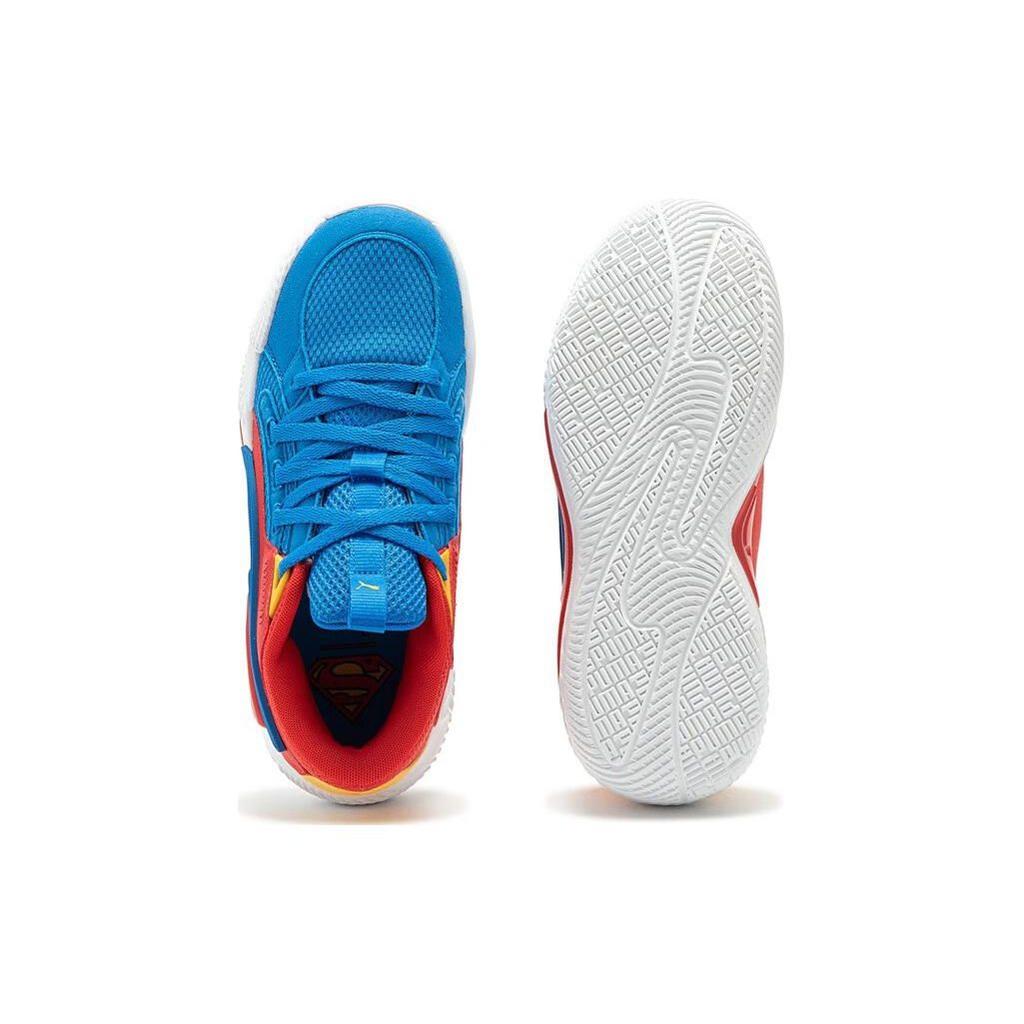 DC Comics X Puma Court Rider Superman - 85th Anniversary Unisex Sneakers Blue Racing-Blue Yellow-Sizzle 379002-01