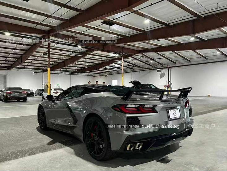 Compatible Rear Spoiler Deflector for Chevrolet Corvette C8 (2019) Modification