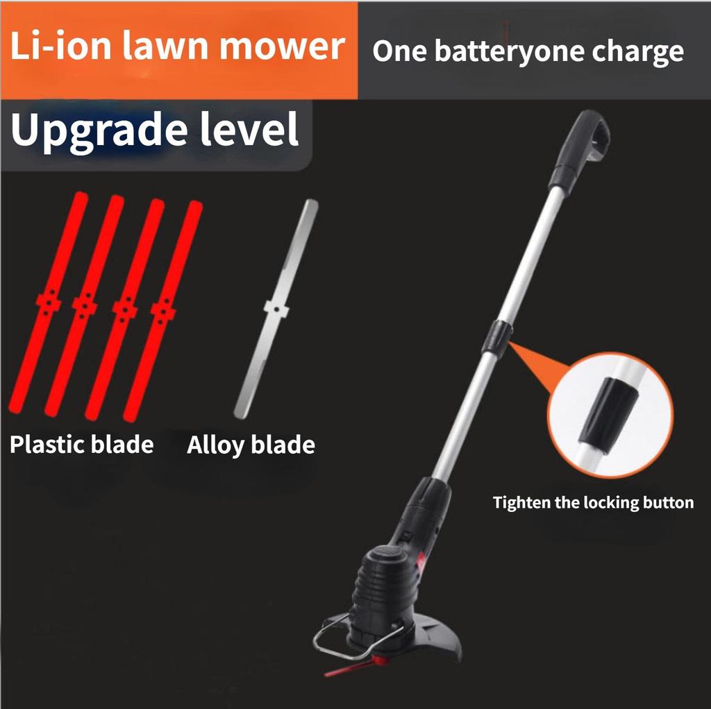 Мини-электрическая газонокосилка Перезаряжаемая газонокосилка Ручная беспроводная газонокосилка