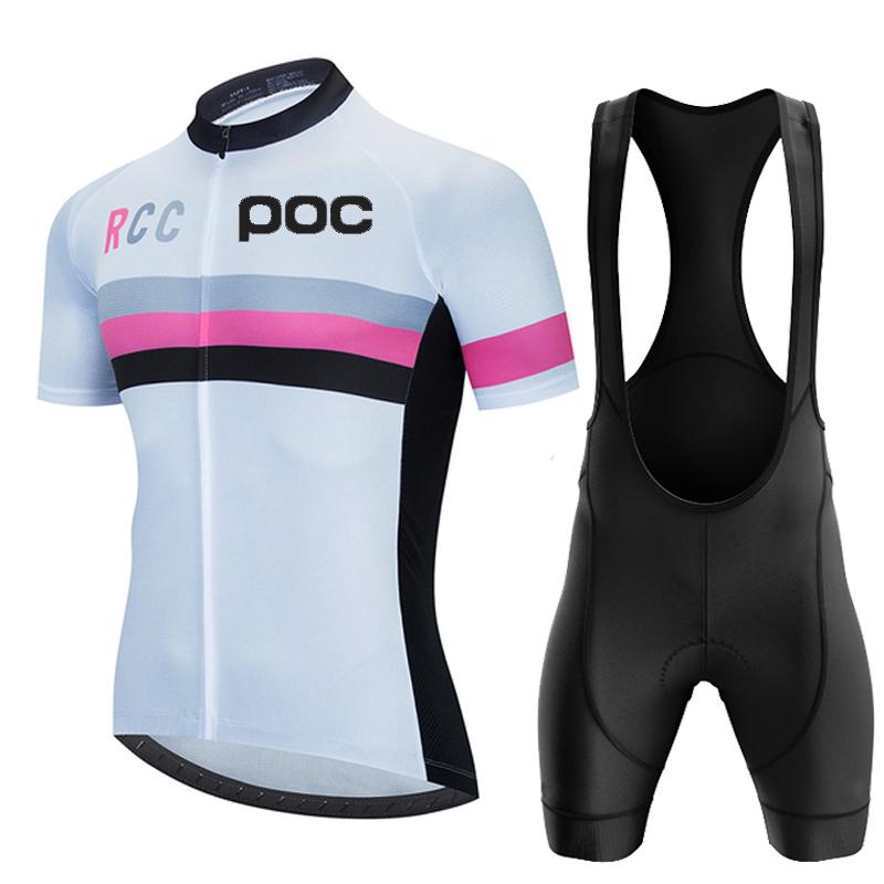 Rcc Poc Cycling Jersey Set Zomer Heren Fietskleding Mountainbike Kleding Mtb Fiets Rijkleding Fietspak 003