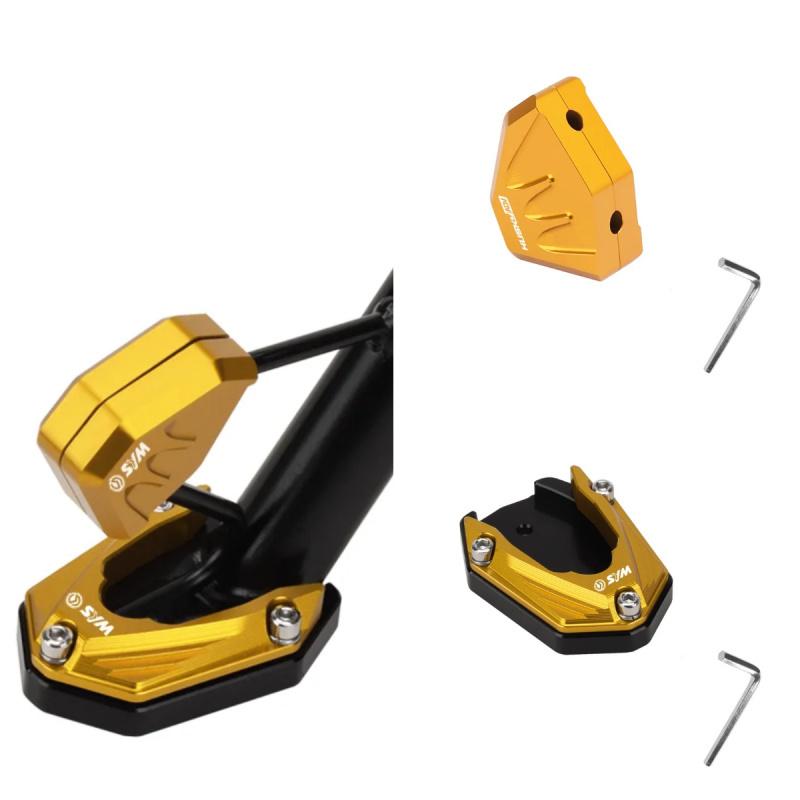 Chekis Is Suitable for Sym Husky Adv 150 Motorcycle Modification Accessories, Side Tripod Enlarged Base, Side Kick Assistive Dev