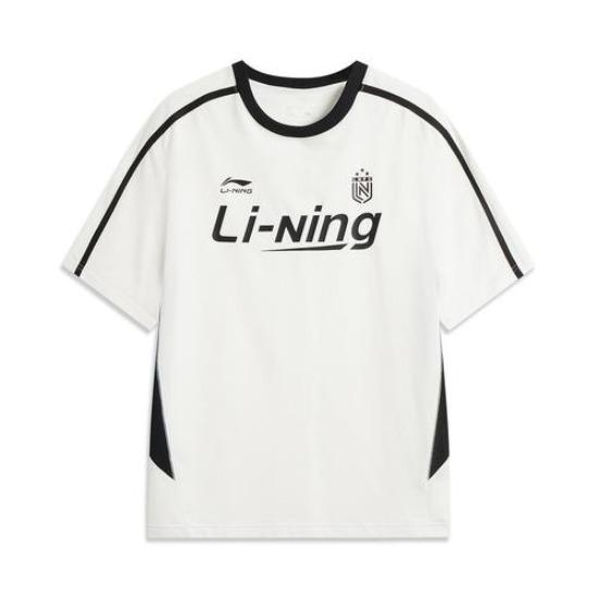Li Ning Футболка унисекс LiNing Sports Life Collection Цвет: Слоновая кость AHSV299-1