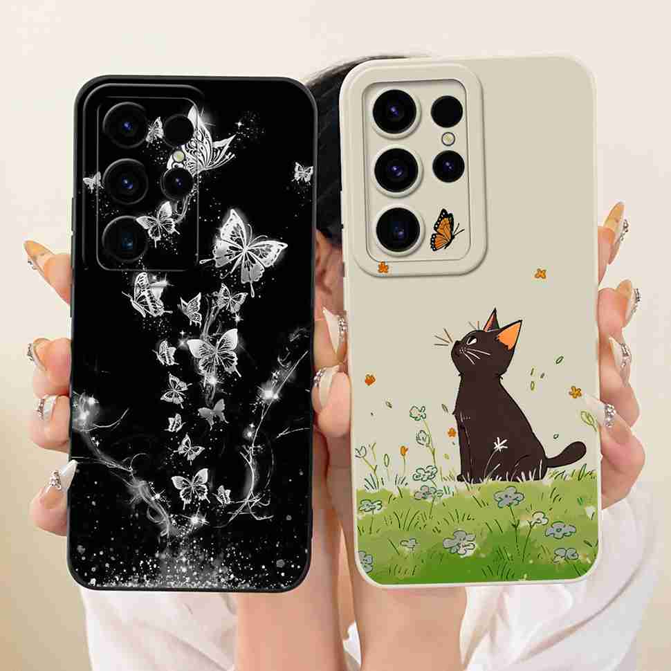Чехол для Samsung Galaxy S25 Ultra 5G Модный Мультяшный Мягкий Силиконовый Чехол для Samsung S25 Ultra SM-S938B SM-S938B/DS Чехлы для Телефона