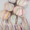 50g/roll Space Dyed Wool Yarn 150M Hand Knitted Yarn Colored Wool Yarn  For Sweaters and Scarves