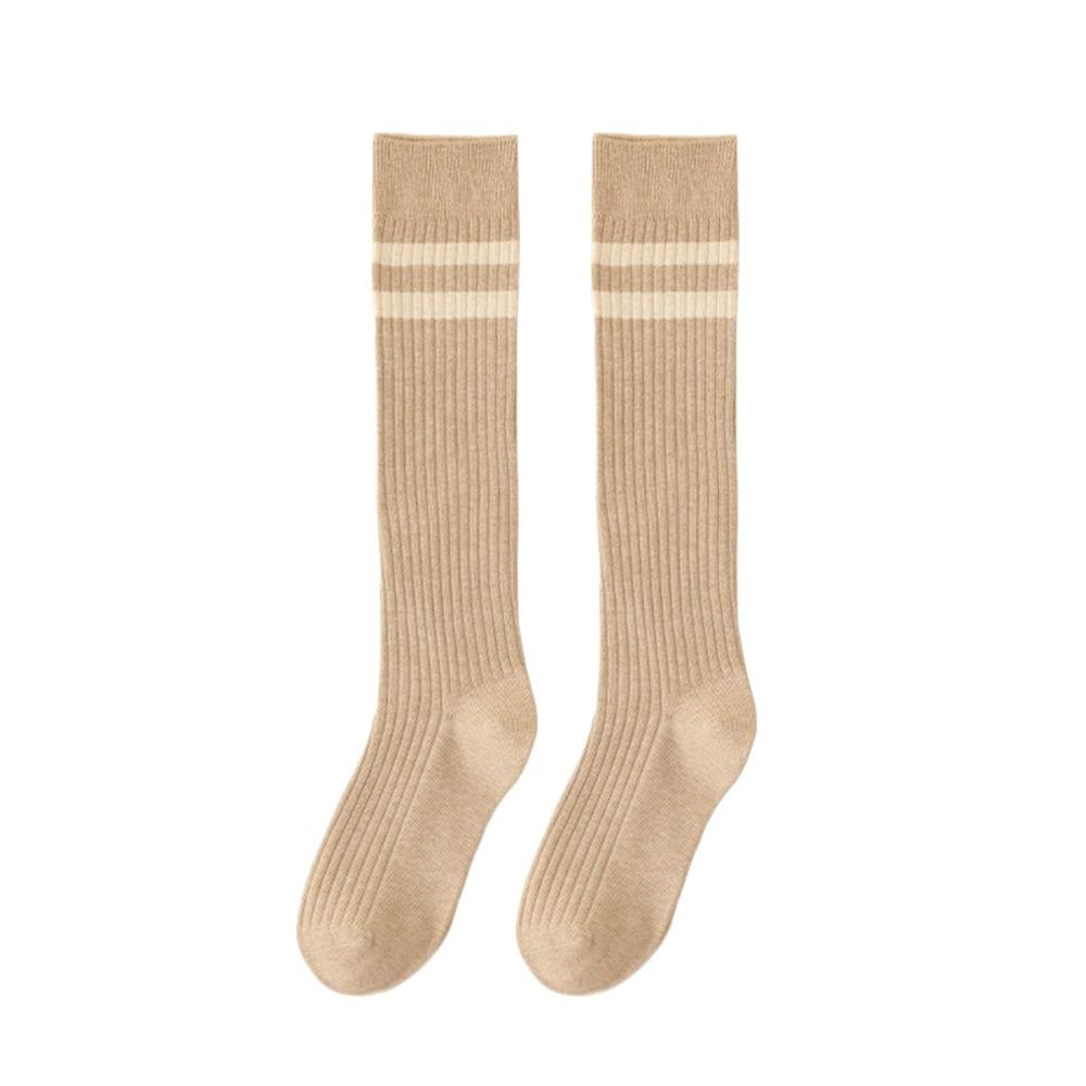 Knitted Cotton Socks Solid Color Stockings New Fashion Women Socks