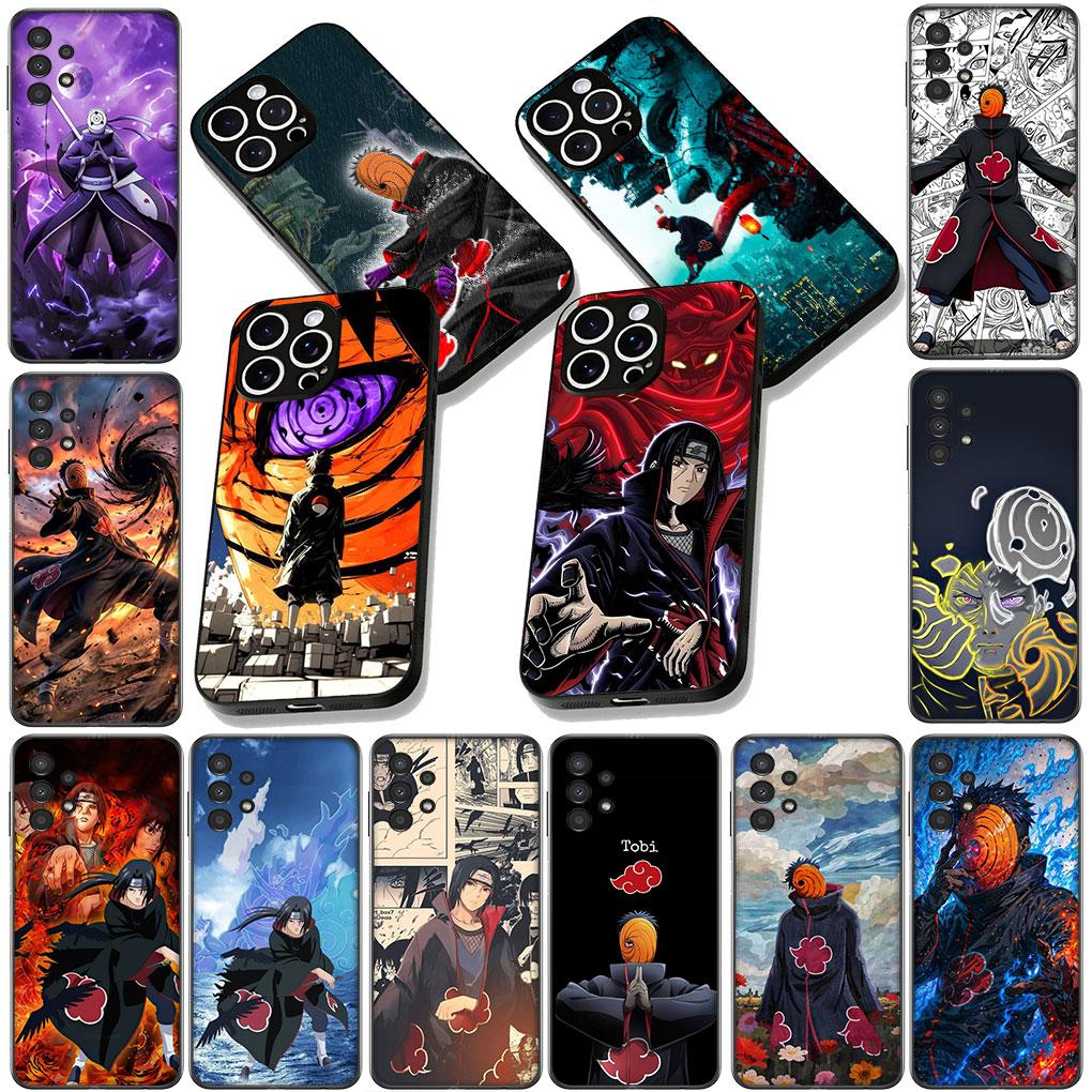 Чехол для телефона Itachi Narutos Uchiha Tobi Obito для Samsung Galaxy Note 20 9 8 S8 S10 S9 Plus A54 A33 A21S A31 M21 S10E A17