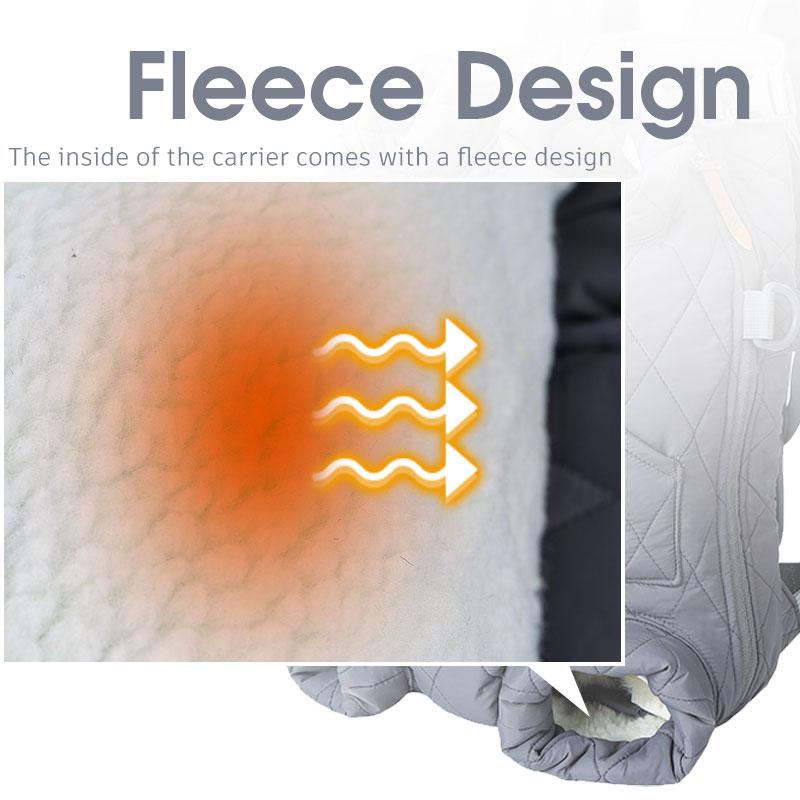 Дизайнерский рюкзак-переноска для собак, зимняя теплая сумка-переноска для домашних животных, комфортная дорожная сумка, регулируемая для маленьких и средних домашних животных, уличные аксессуары