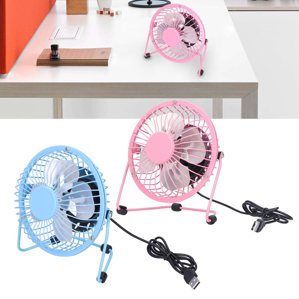 Мини-вентилятор USB портативный бесшумный алюминиевый лопасти домашний офисный стол настольный утюг ремесленные вентиляторы