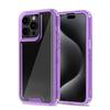 Для iPhone 15 Promax Цветной Прозрачный Чехол-три-в-одном Защита от отпечатков пальцев и пожелтения