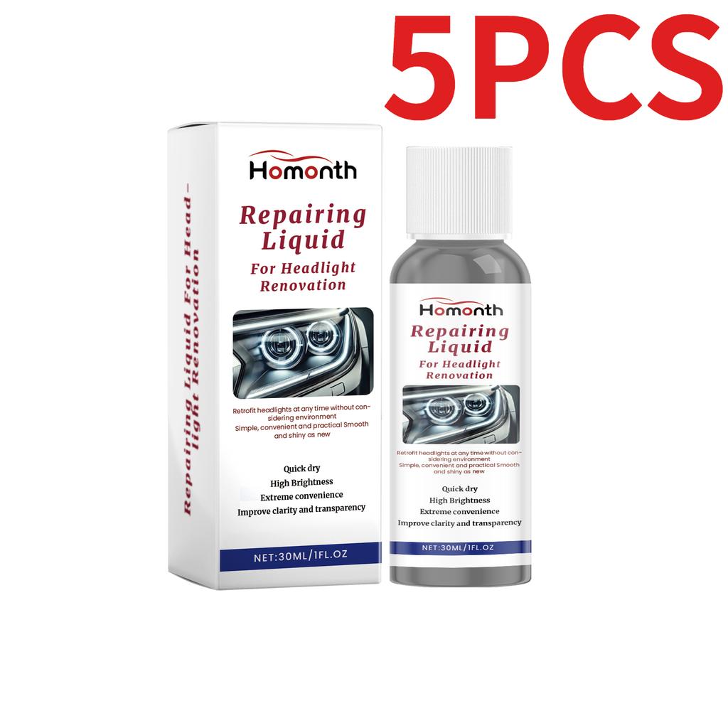 Car Headlight Chemical Polishing Agent Headlights Liquid Polymer Repair Fluid Scratch Remover Car Headlight Restoration Car Care