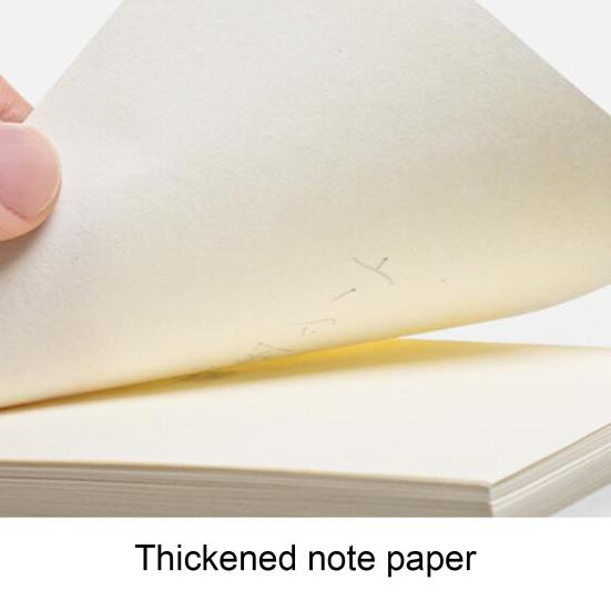 Ящик для хранения большой емкости, гладкий пластик для письма, портативные канцелярские принадлежности, держатель для кубиков для заметок, школьные принадлежности