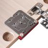1pc 35mm Hinge Jig Door Cabinets Concealed Hinge Hole Template Jig Aluminium Alloy Drill Guide Locator Tools For Woodworking