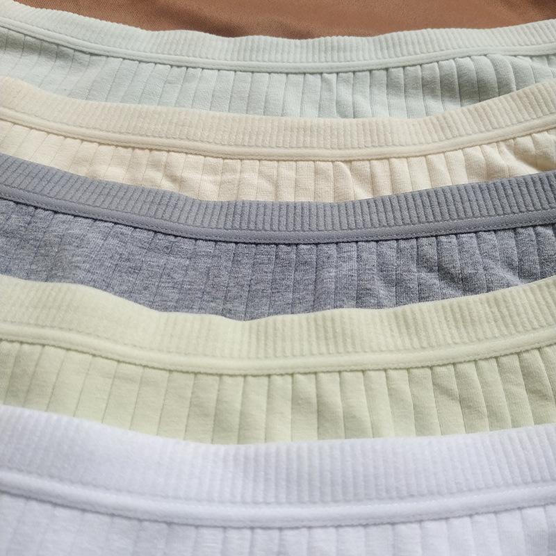 Мягкие и дышащие высококачественные удобные женские трусики-треугольники со средней посадкой из чистого хлопка женские трусики большого размера одинарные трусики сексуальные трусы