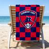 Clermont 63 Design Beach Towel - Soft, Absorbent Microfiber, Lightweight, Ideal for The Beach, Parties, Travel, Camping fan gifts